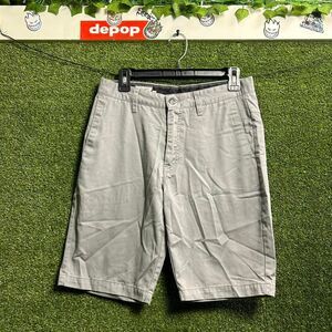 Volcom Men's Grey and Khaki Shorts